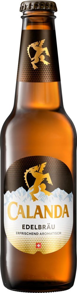 Calanda Edelbräu, Glas MW 33cl x24