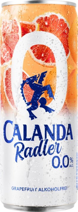 Calanda Radler Grapefruit 0.0%, Dose EW x24