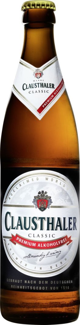 Clausthaler Alkoholfrei, Glas MW HARASSE