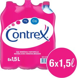 Contrex ohne CO2, EW PET CARTON