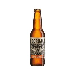 Coruja American Lager, Glas EW x24