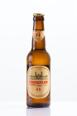 Einsiedler Lager hell, Glas MW 33cl x10