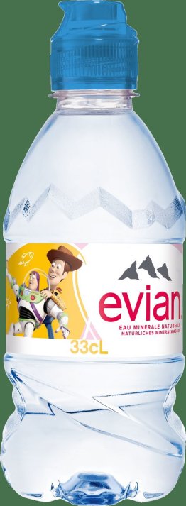 Evian ohne CO2 (Flipcaps), EW PET x24