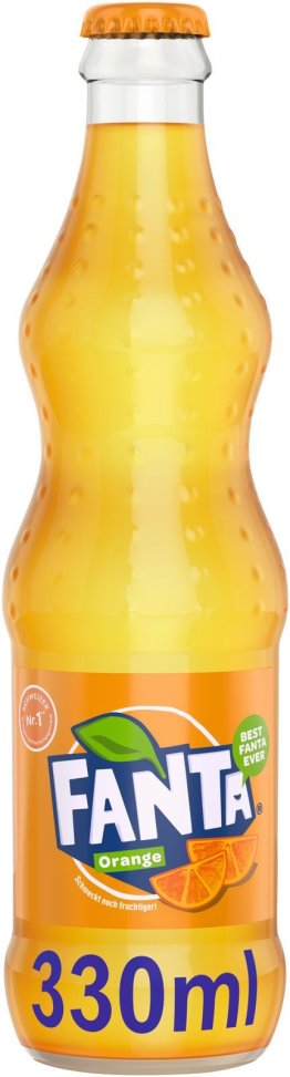 Fanta Orange, Glas MW 33cl x24