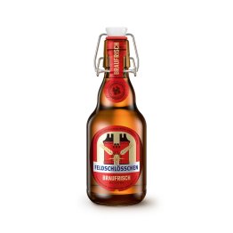 Feldschlösschen Braufrisch Bügel, Glas MW HARASSE x20