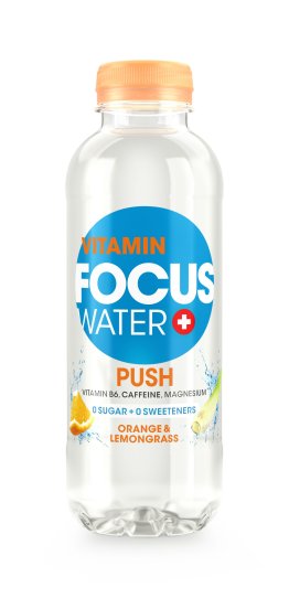 Focuswater CALM Rhabarber & Himbeere, PET EW x24