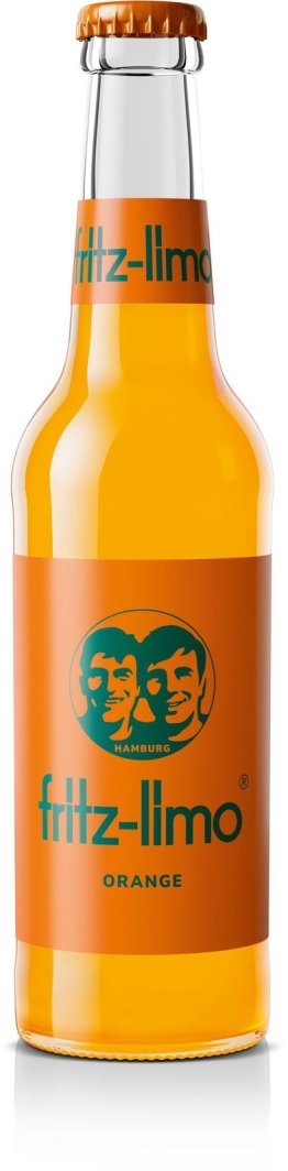 Fritz-Kola Orange, Glas MW 33cl x24