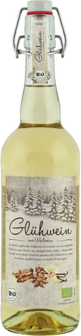 Glühwein aus Weisswein, BIO 75cl x6
