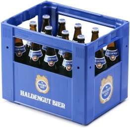 Haldengut Lager, Glas MW HARASSE x15