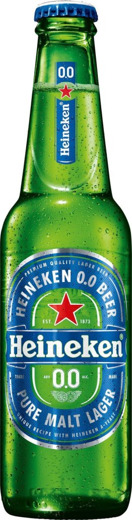 Heineken 0.0% alkoholfrei, Glas EW 33cl x24
