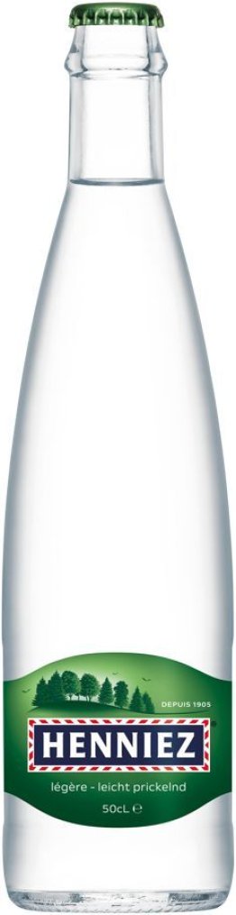 Henniez grün leicht prickelnd mit CO2, Glas MW x20