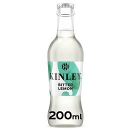 Kinley Bitter Lemon, Glas EW CARTON x24