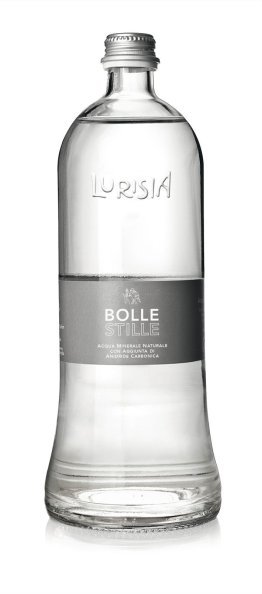 Lurisia Mineralwasser Bolle mit CO2, Glas MW HARASSE x12