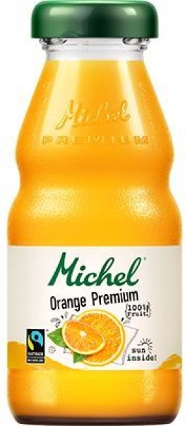 Michel Orangensaft Premium Fair Trade, Glas EW 20cl x24