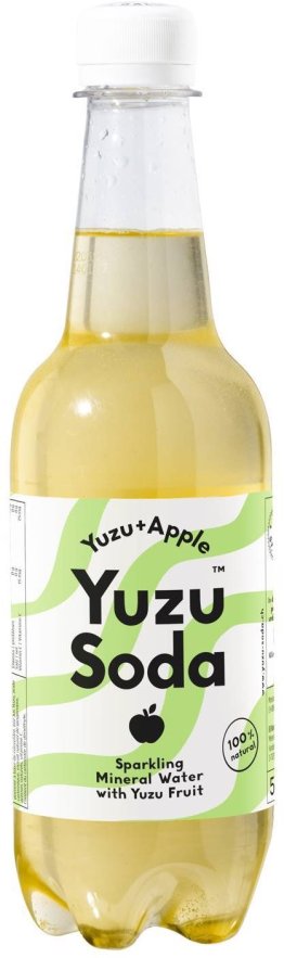 Mineralquelle Mels Yuzu Soda Apfel, PET EW x24