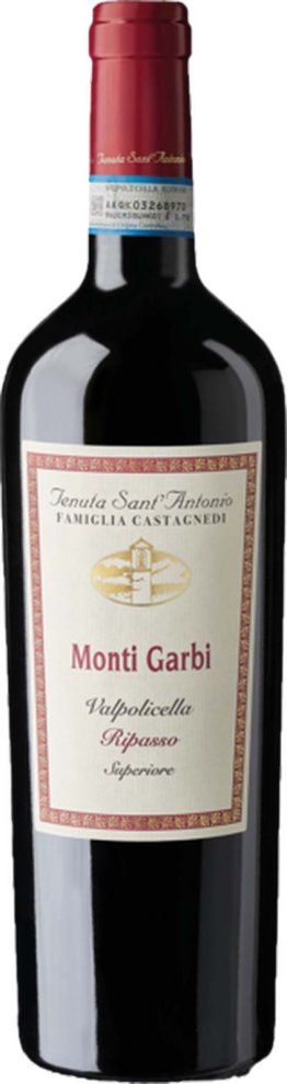 Monti Garbi Ripasso Valpolicella, Valpolicella superiore DOC 75cl x6