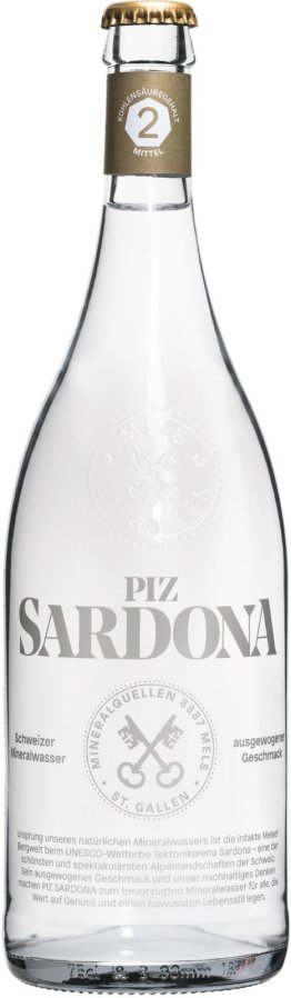 Piz Sardona Nr. 2 mittel, Glas MW x12