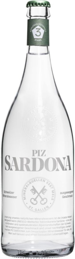 Piz Sardona Nr. 3 stark, Glas MW 75cl x12