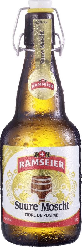 Ramseier Suure Most (trüb), Bügelflasche Glas MW x12