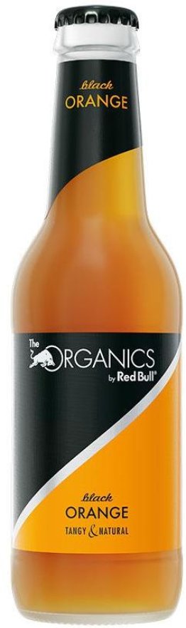 Red Bull Organics Black Orange, Glas EW CARTON x24