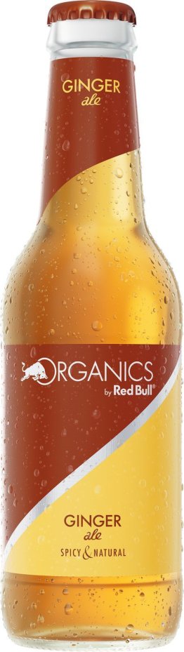 Red Bull Organics Ginger Ale, Glas EW CARTON