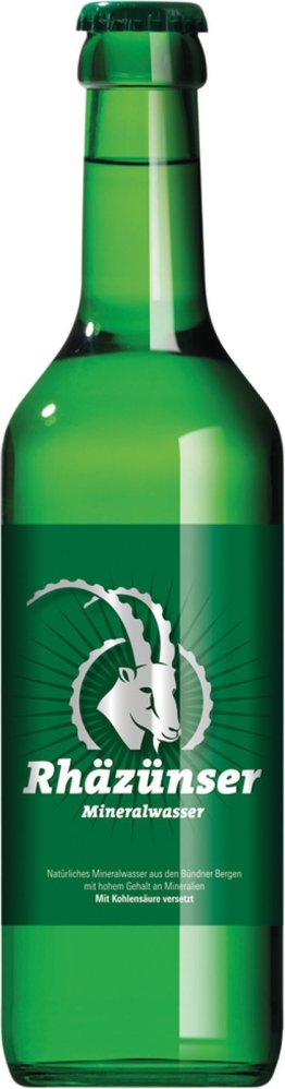 Rhäzünser mit CO2, Glas MW 35cl x24