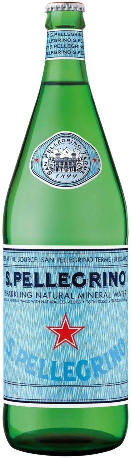 San Pellegrino mit CO2, Glas MW 100cl x12