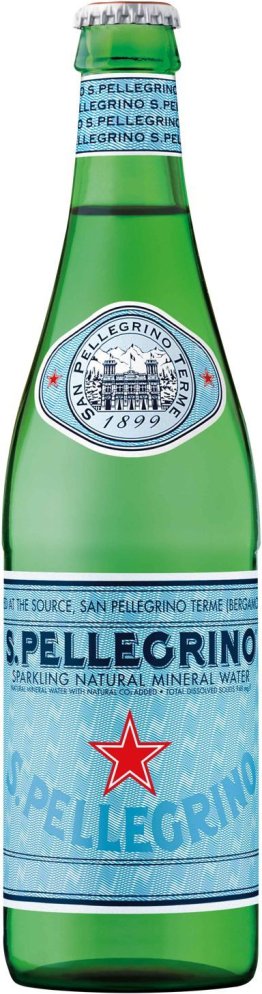 San Pellegrino mit CO2, Glas MW 25cl x24