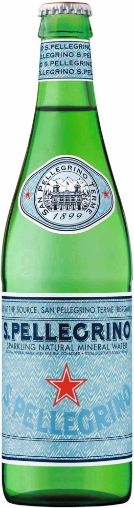 San Pellegrino mit CO2, Glas MW x20