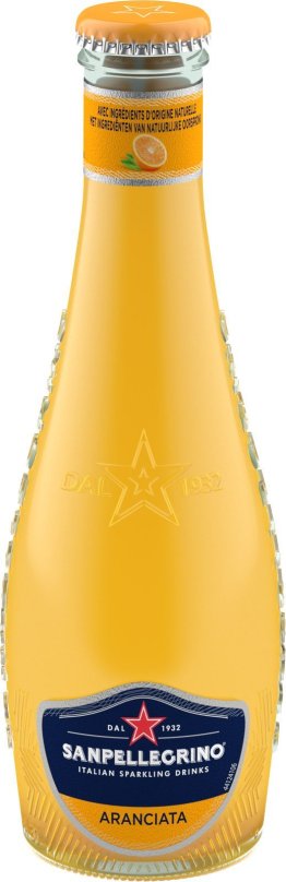 SanPellegrino Aranciata Bio, Glas EW 20cl x4