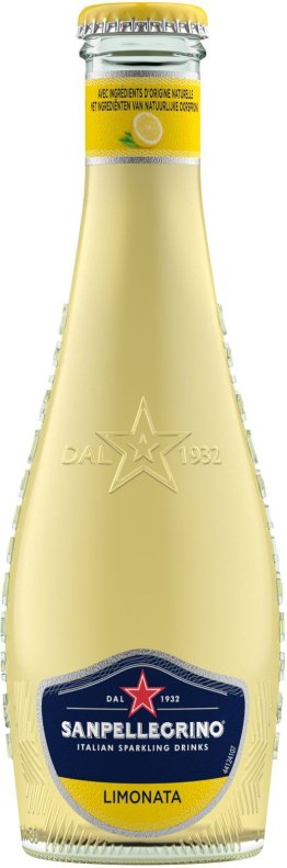 SanPellegrino Limonata Bio, Glas EW 20cl x4