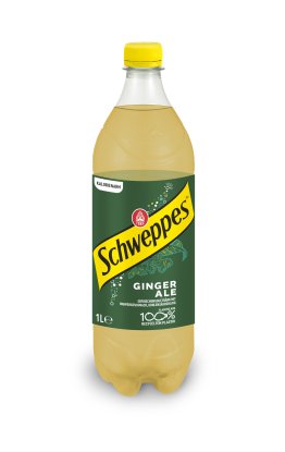 Schweppes Ginger Ale, PET / FOP x6