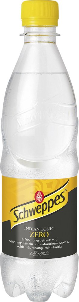 Schweppes Tonic Zero, PET EW 50cl x24