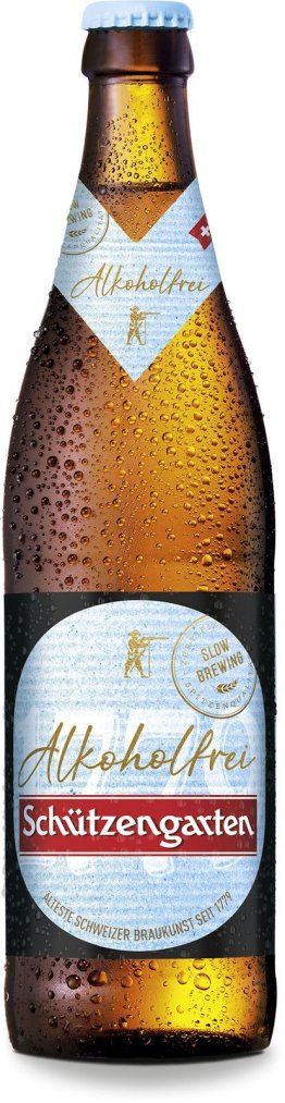 Schützengarten alkoholfrei, Glas MW x20