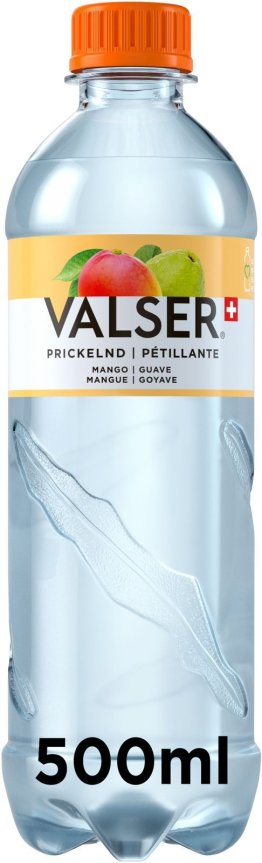 Valser Prickelnd Mango & Guave, PET EW 50cl x24