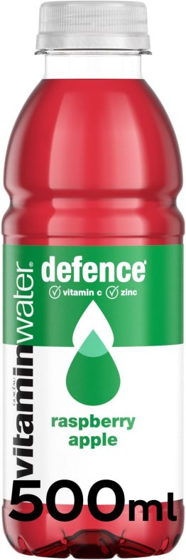 Glacéau Vitamin Water Defence, (Raspberry & Apple) / PET EW CARTON