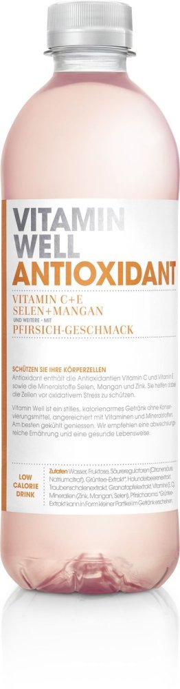 Vitamin Well Antioxidant, PET EW 50cl x12