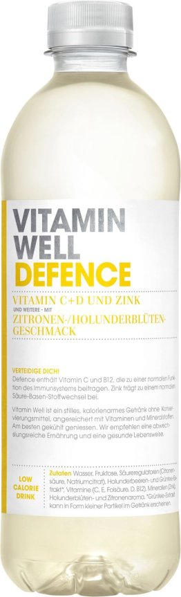 Vitamin Well Defence, PET EW 50cl x12