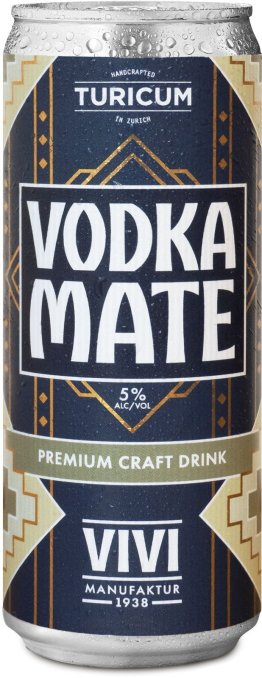 Vivi Vodka (Turicum) Mate, Dose EW CARTON x6