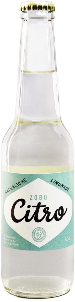 Zobo Citro Bio Limonade, Glas EW 27cl x20
