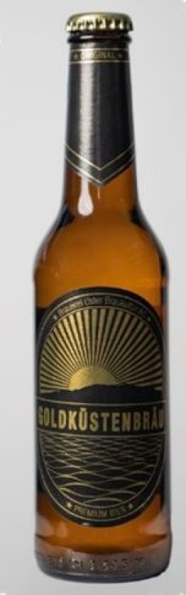 Goldküstenbräu Original, Glas MW 33cl x10